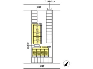 アネックス大和　A棟（D)の物件外観写真